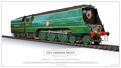 Bulleid  'Canadian Pacific' 1947