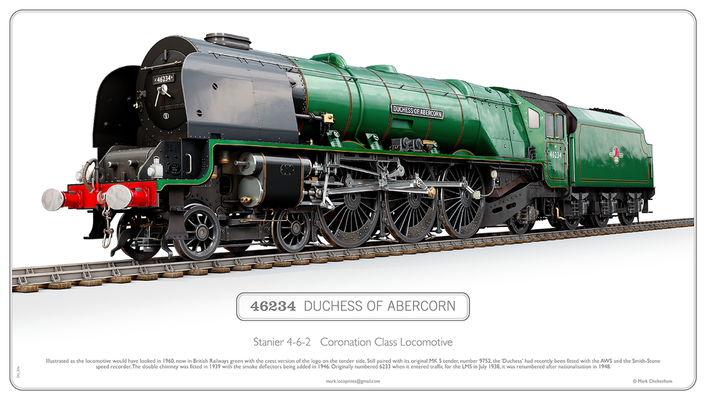 Stanier's 6234 'Duchess of Abercorn'