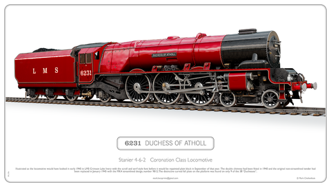 Stanier's 6231 'Duchess of Atholl'