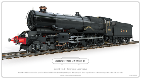 Collette's King Class, 6008 King James II